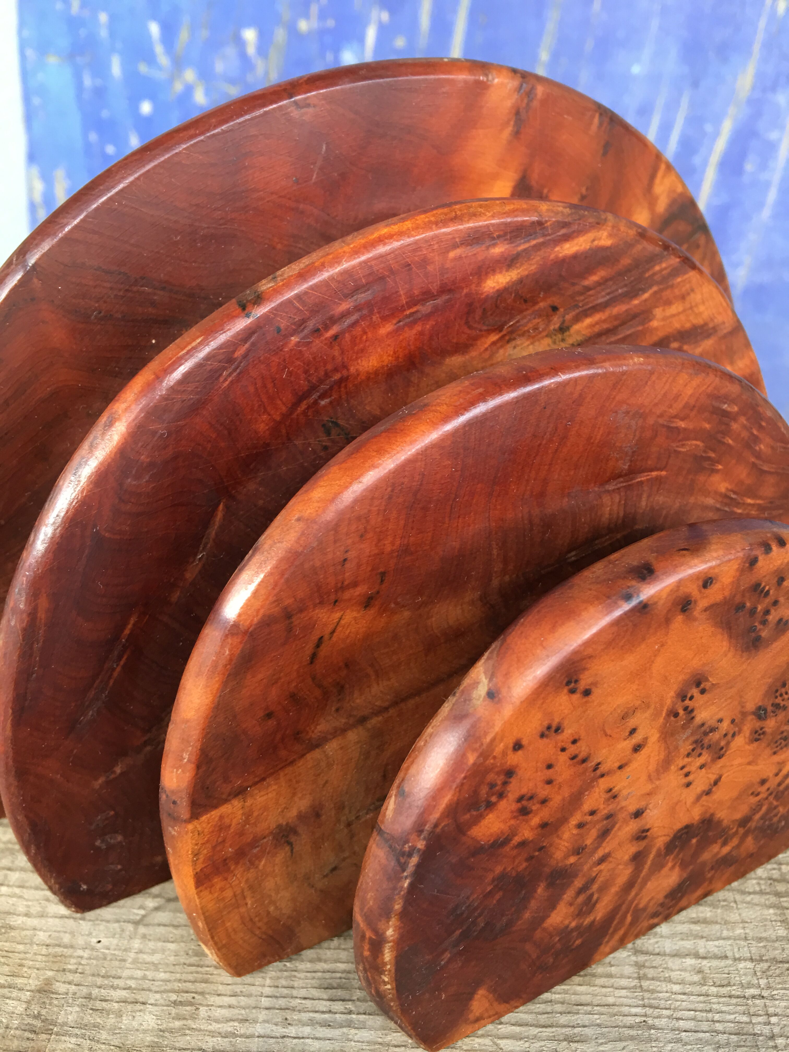 Door art deco walnut bramble