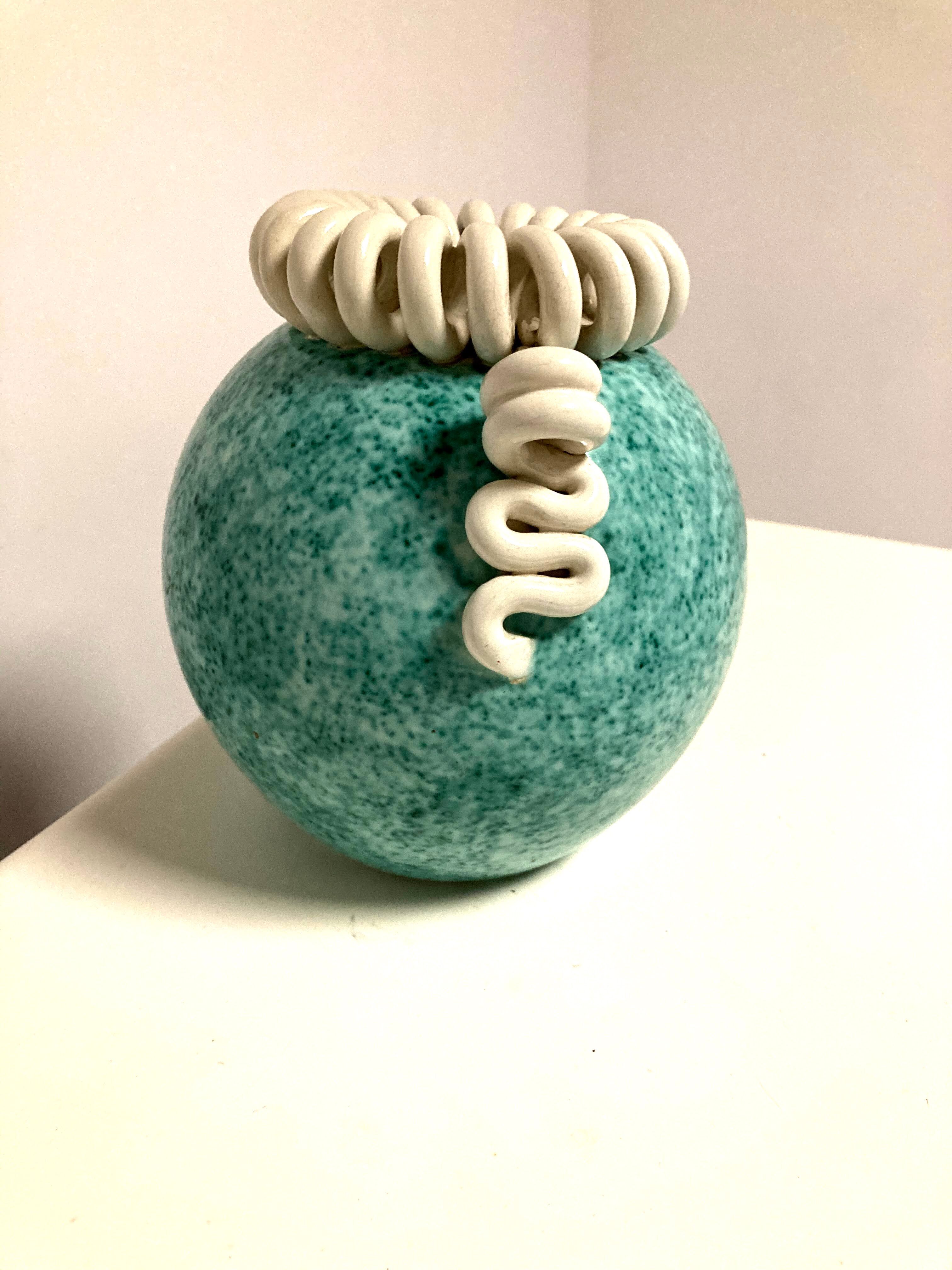 St Radegonde ceramic vase