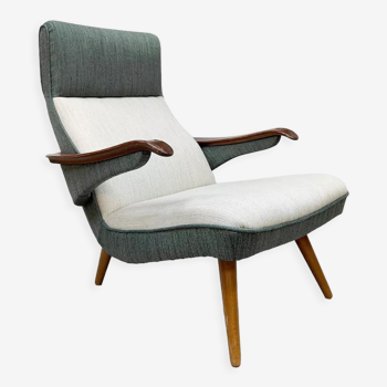 Scandinavian modern design armchair 'Duo tone'