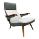 Scandinavian modern design armchair 'Duo tone'
