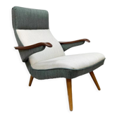 Scandinavian modern design armchair 'Duo tone'