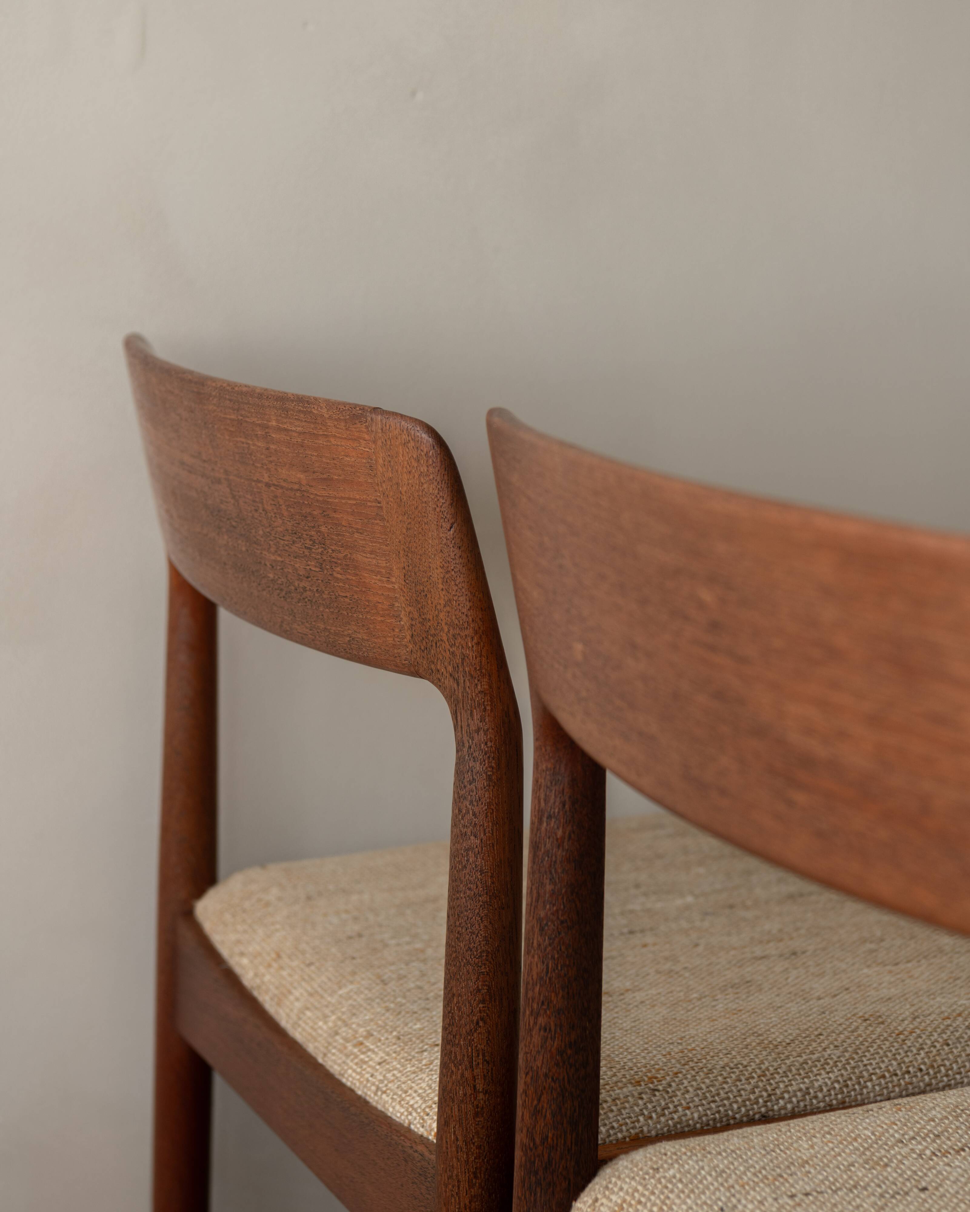 Vintage Dining Chairs by Johannes Nørgaard for Nørgaard Møbelfabrik