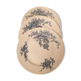 Trio of flat plates Boch brothers