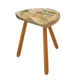 Tripod stool, Danish design, 1950s, designer: Arne Hovmand-Olsen