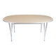 Superellipse Dining Table Model B616 With Grey Laminate By Piet Hein