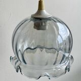 Jellyfish blown glass pendant lamp
