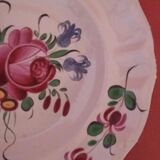 Hollow plate Faience de Lunéville XIXth