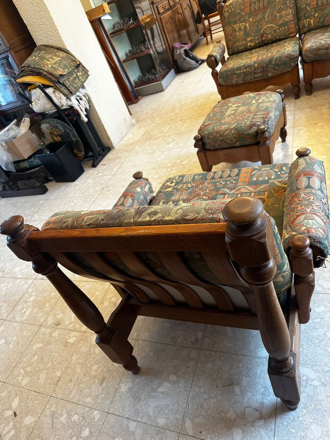 Salon modulable vintage années 50