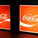 Illuminated sign Coca Cola 1970