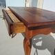 Writing table Louis XV , era Restoration, in cherry
