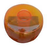 Inflatable plastic pouf