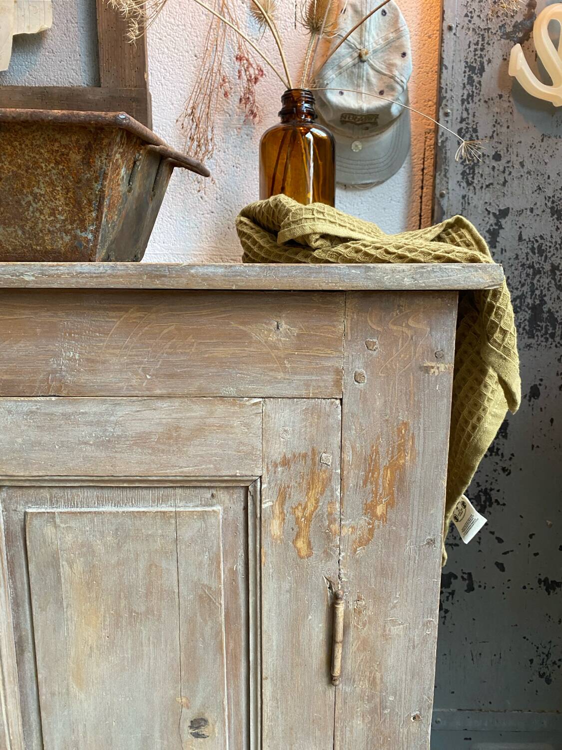 Patinated buffet