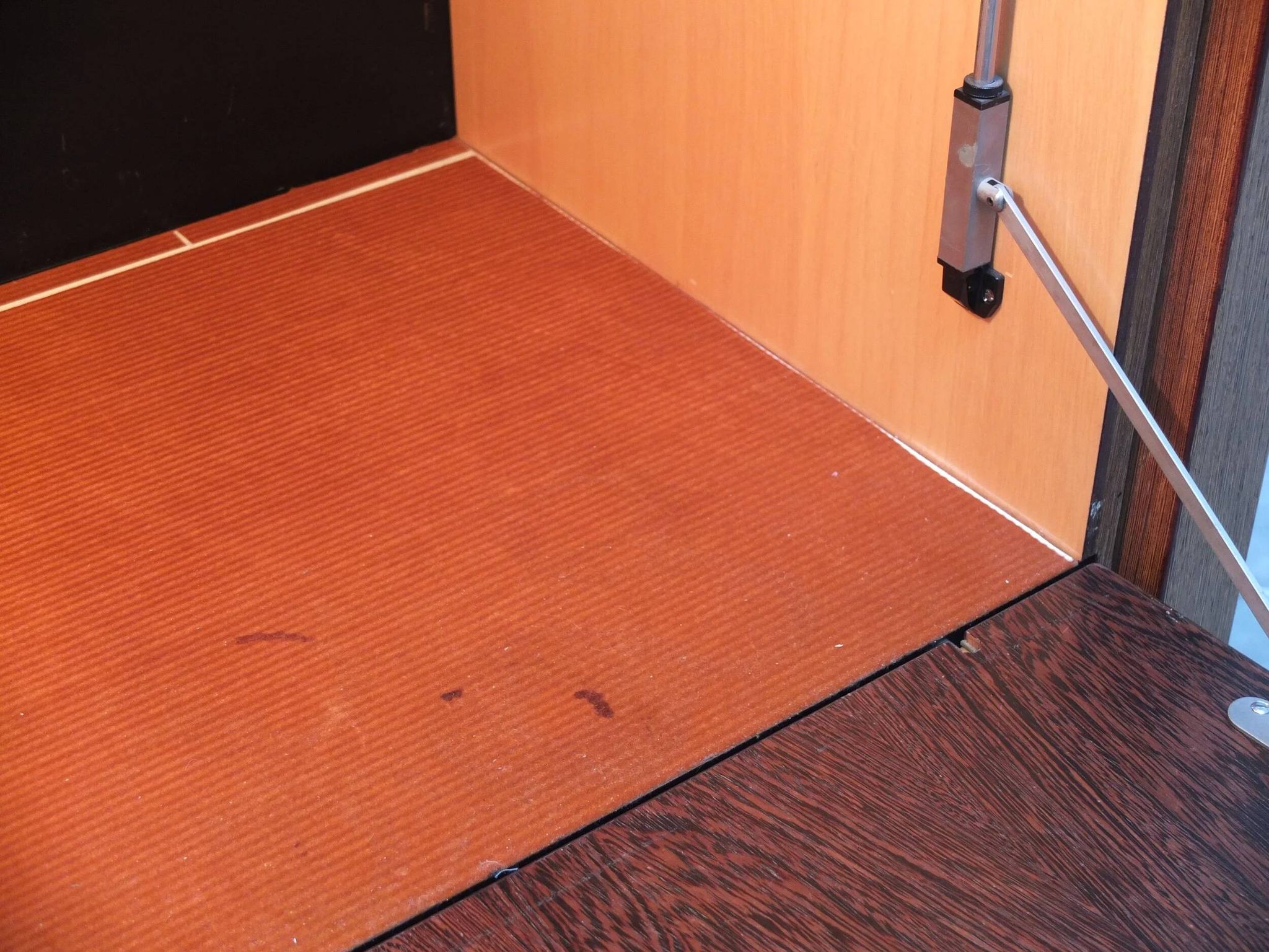 N-Line 'Team Program 500' double bar cabinet in wenge, 1966