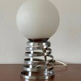 Vintage 1970s spring lamp