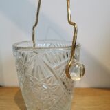 Glass ice bucket