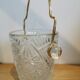 Glass ice bucket