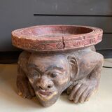 Pair of African stools