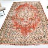 Vintage Anatolian Turkish Wool Rug