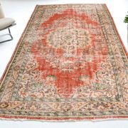 Tapis vintage en laine turque anatolienne
