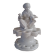 Porcelain pipe holder vase