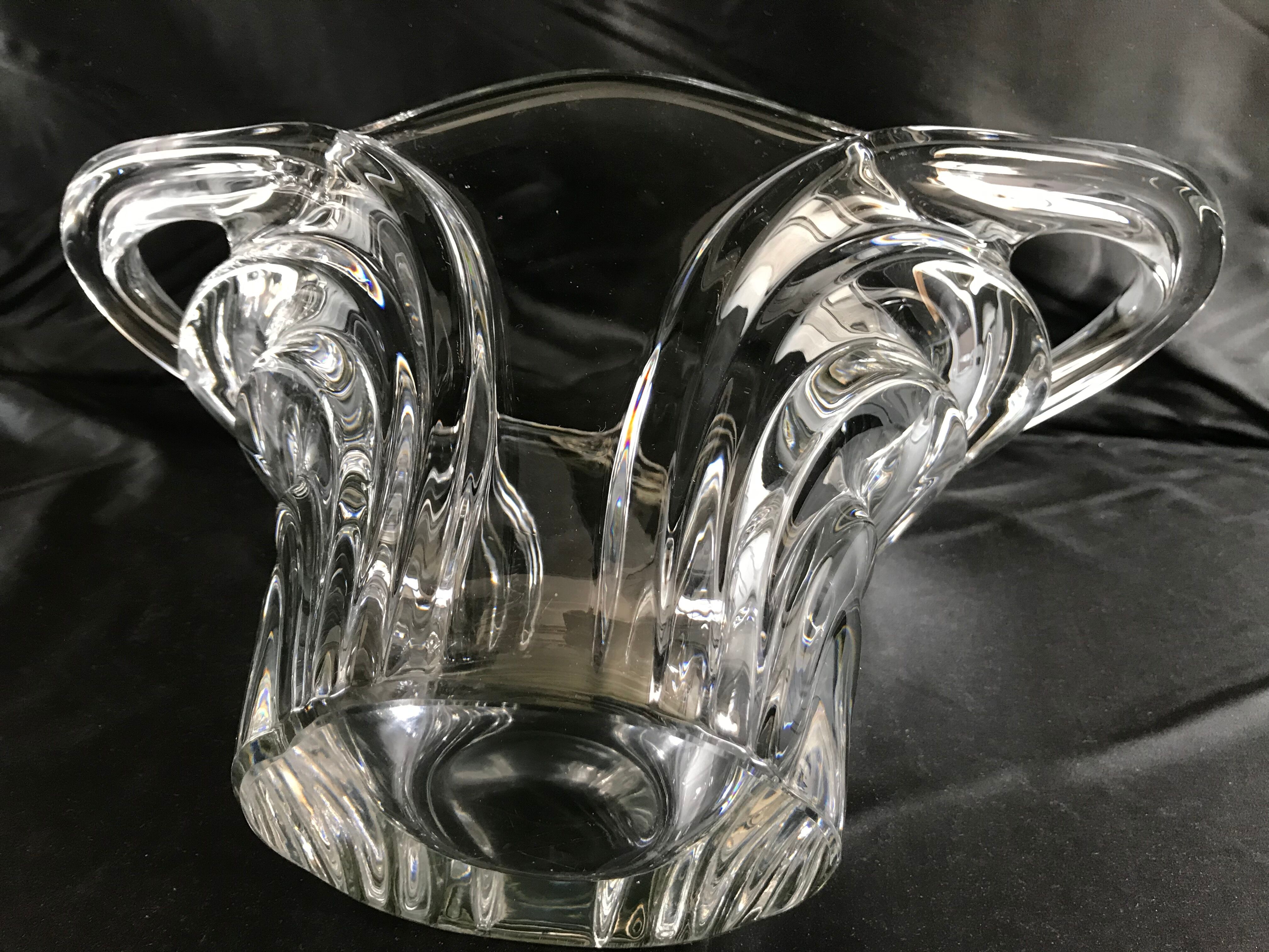 Vannes le Châtel Cristallerie vase