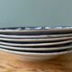 Set of 6 hollow plates Terre de Fer St Amand & Hamage