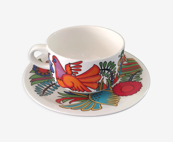 Ensemble tasse et sous tasse café Acapulco Villeroy et Boch