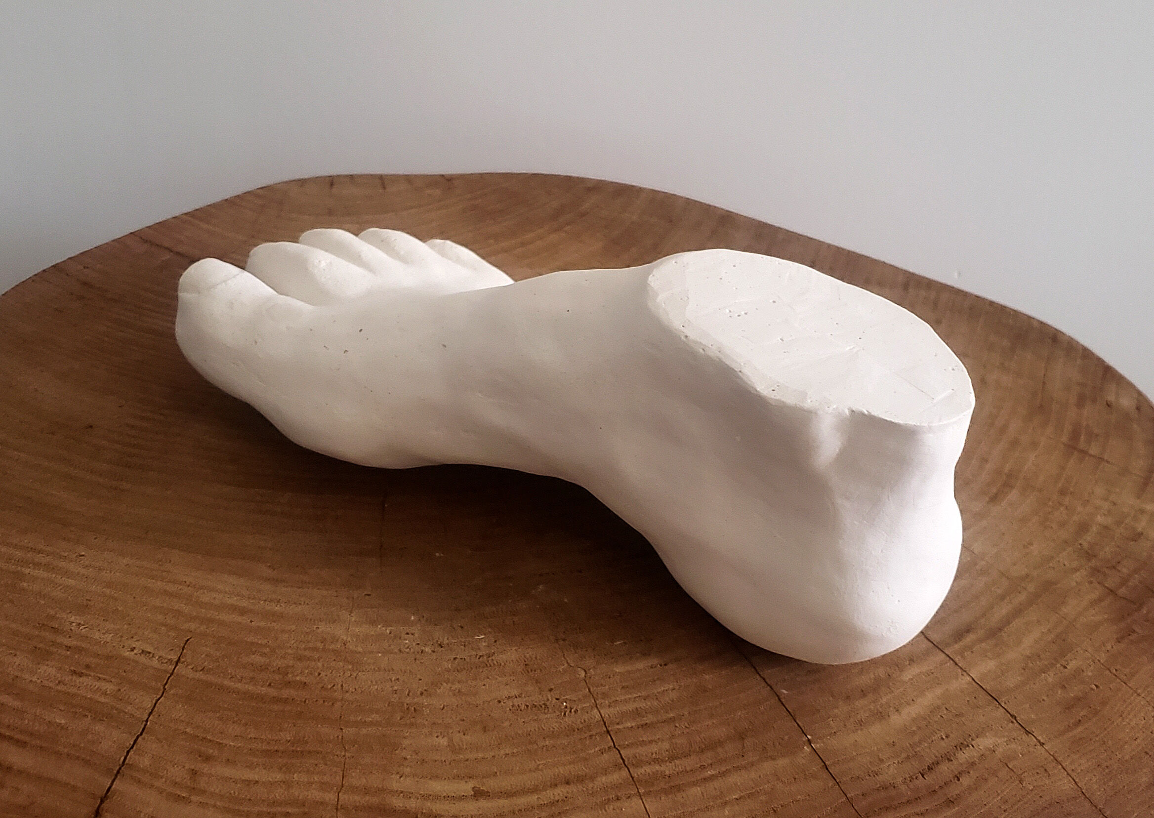 Plaster foot