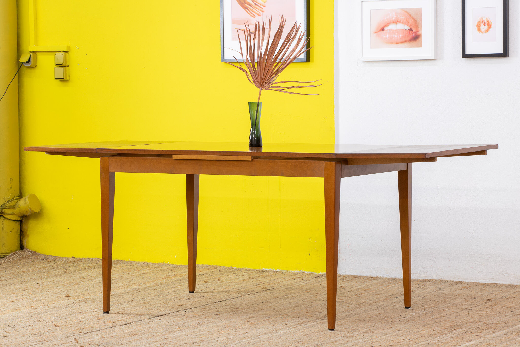 Vintage scandinavian table – 120 cm