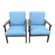 Paire de fauteuils en teck, Danemark 1960
