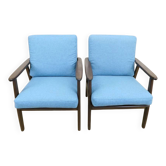 Pair of teak armchairs, Denmark 1960