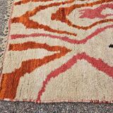 Handmade wool rug from Morocco 3 x 2 m