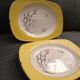 Set of 2 vintage earthenware dishes from Salins