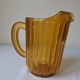 Amber polycarbonate jug. Vintage