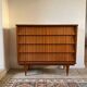 Commode pieds compas Années 50 60