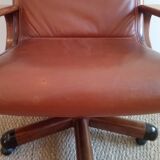 Leather "Everest" chair by AG Barcelona