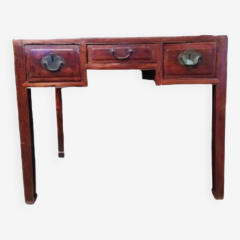 Chinese desk in elm