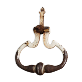 Wrought iron door knocker
