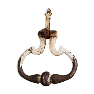 Wrought iron door knocker