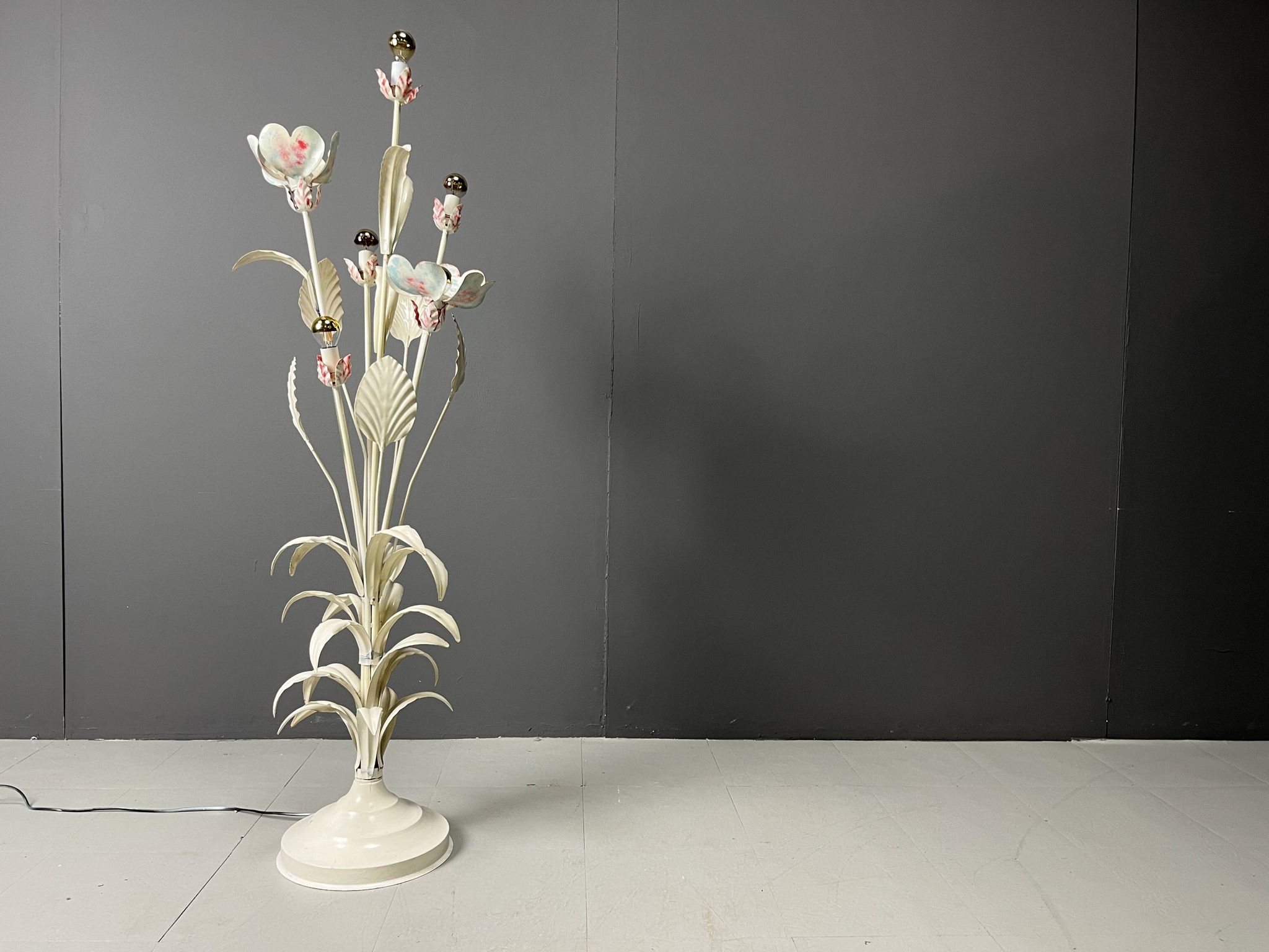 Vintage floor lamp by Hans Kögl, 1960s