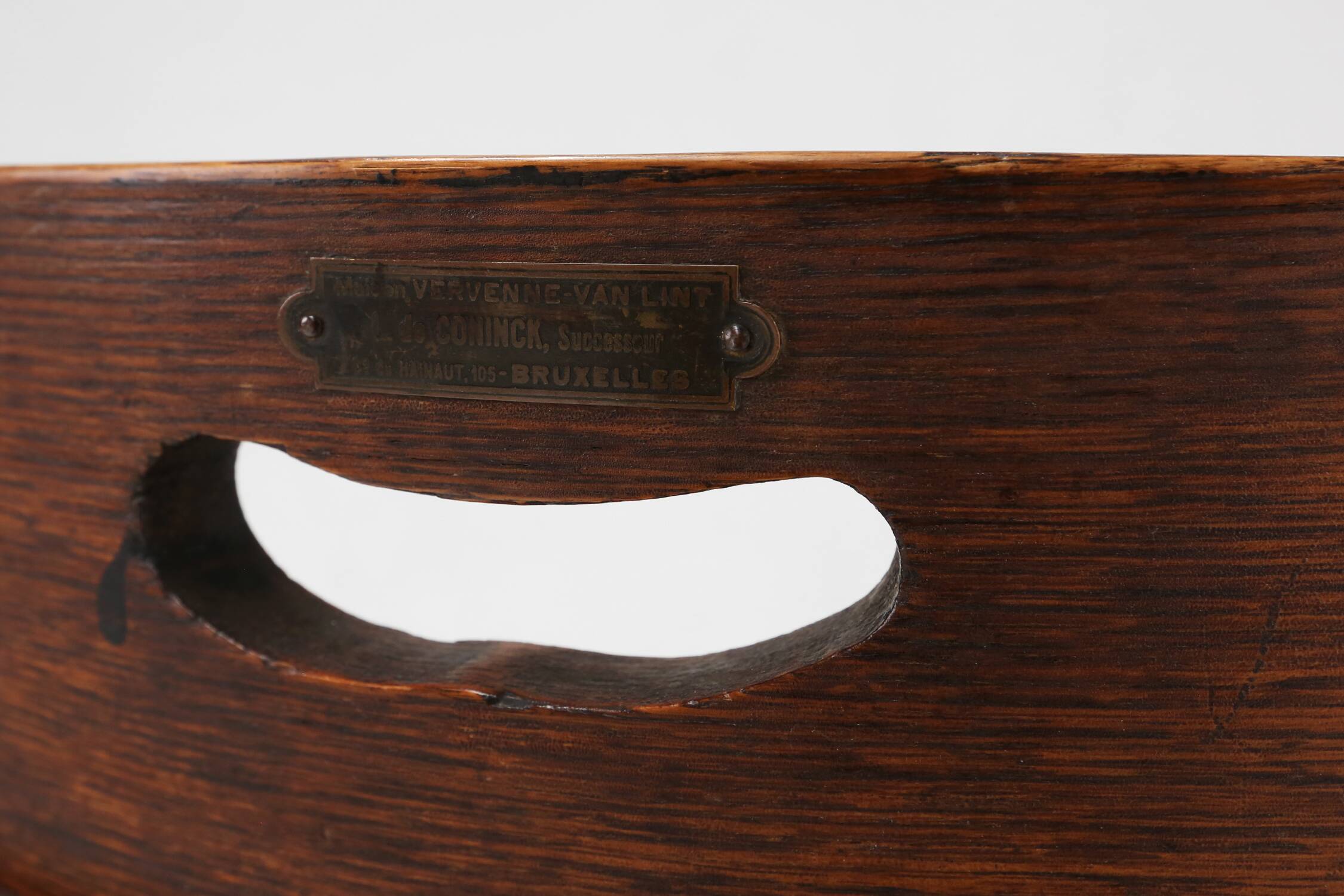 English style swivel-base “captain” desk chair, ca. 1850