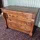 Restoration Walnut Chest of Drawers, 19th Century - Louis Style