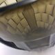 Art deco moulded glass vase