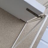 White shelf type string scandinavian style plywood 70s