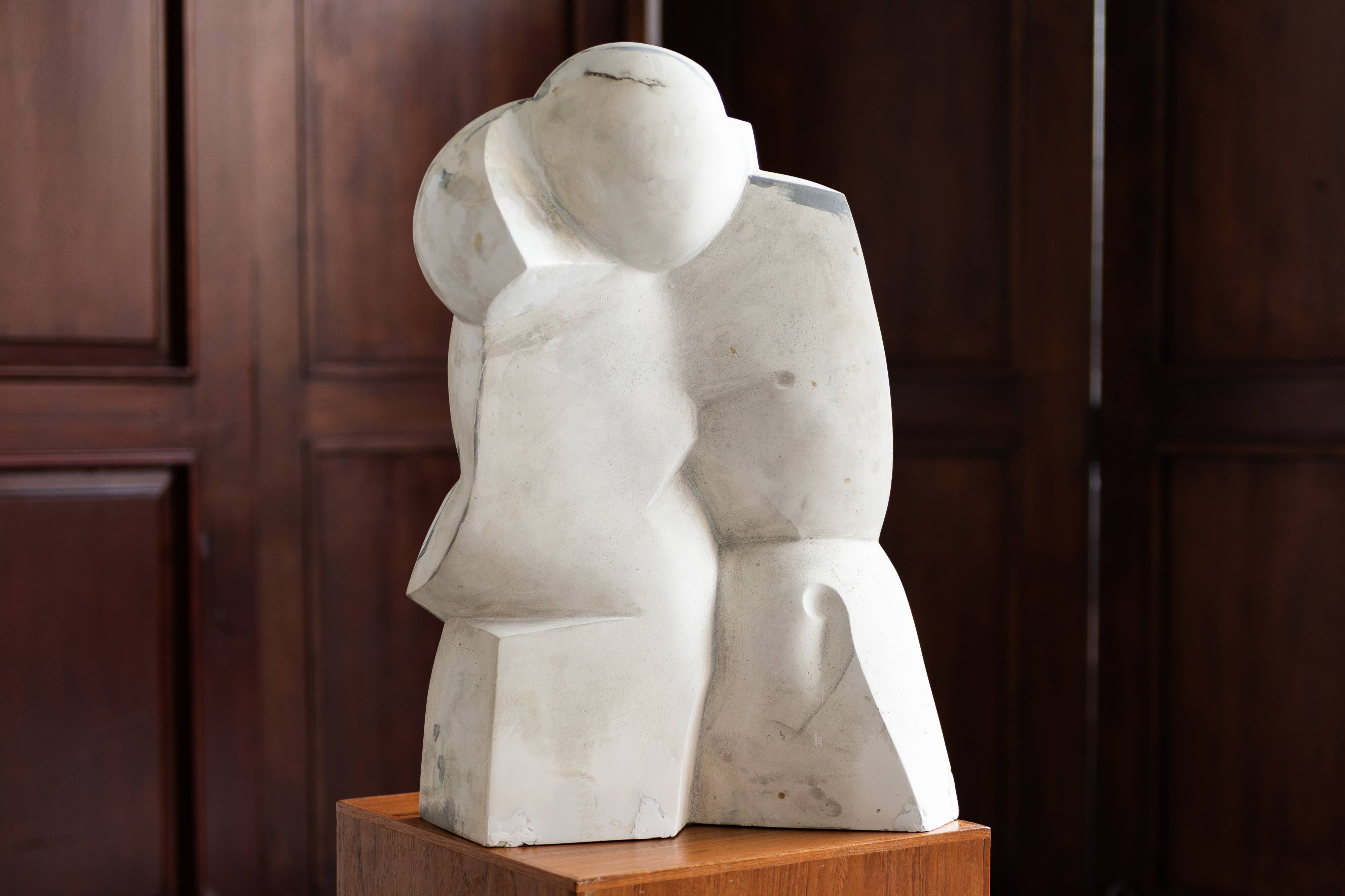 Sculpture 'Then and now' by Pol Spilliaert, Belgium, 2001-2003