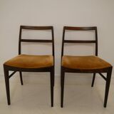 6 Scandinavian chairs by Arn Vodder in Rio rosewood