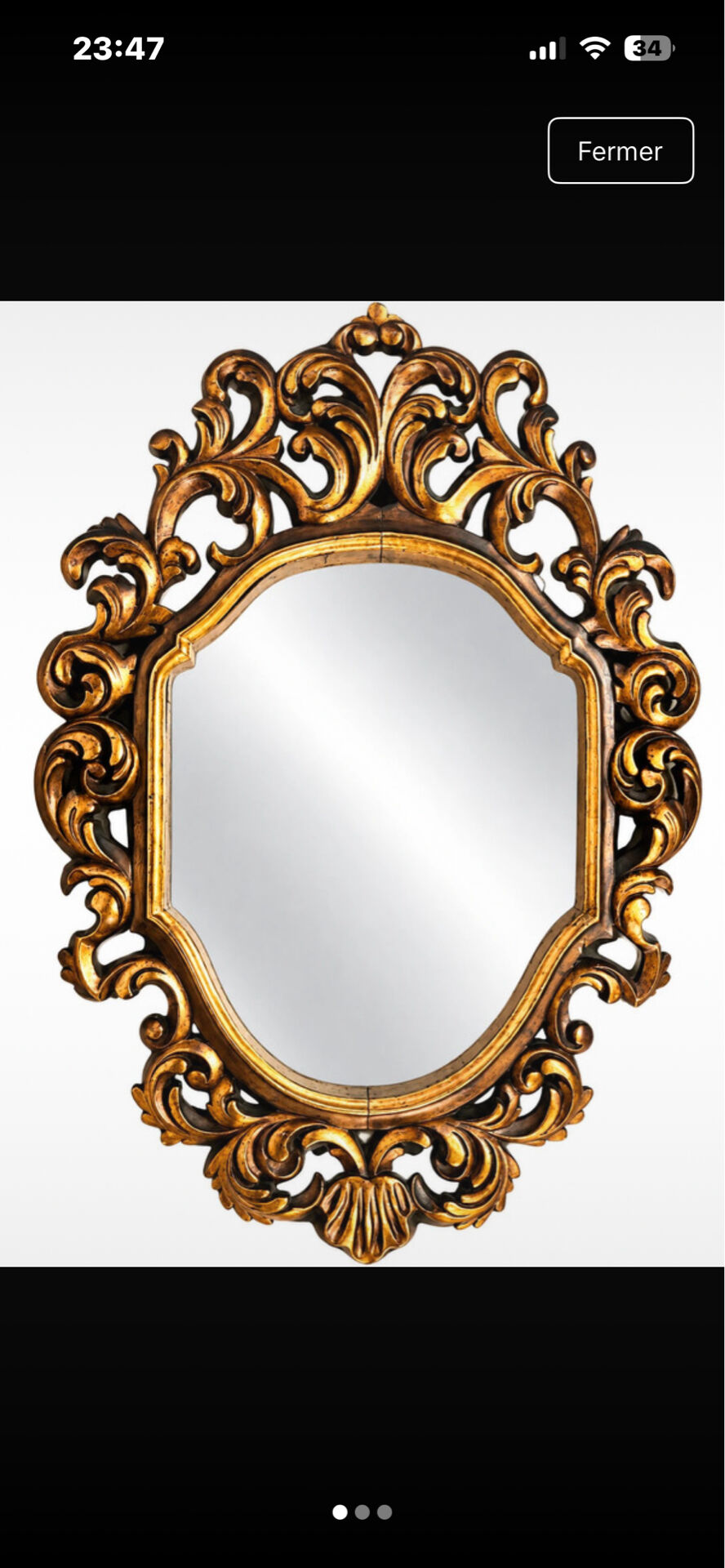Miroir ancien