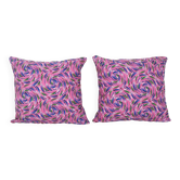 Set of 2 vintage Turkish cushion covers 51x51 cm