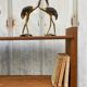 Solid oak bookcase