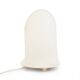 Table lamp with fabric shade, 1970s